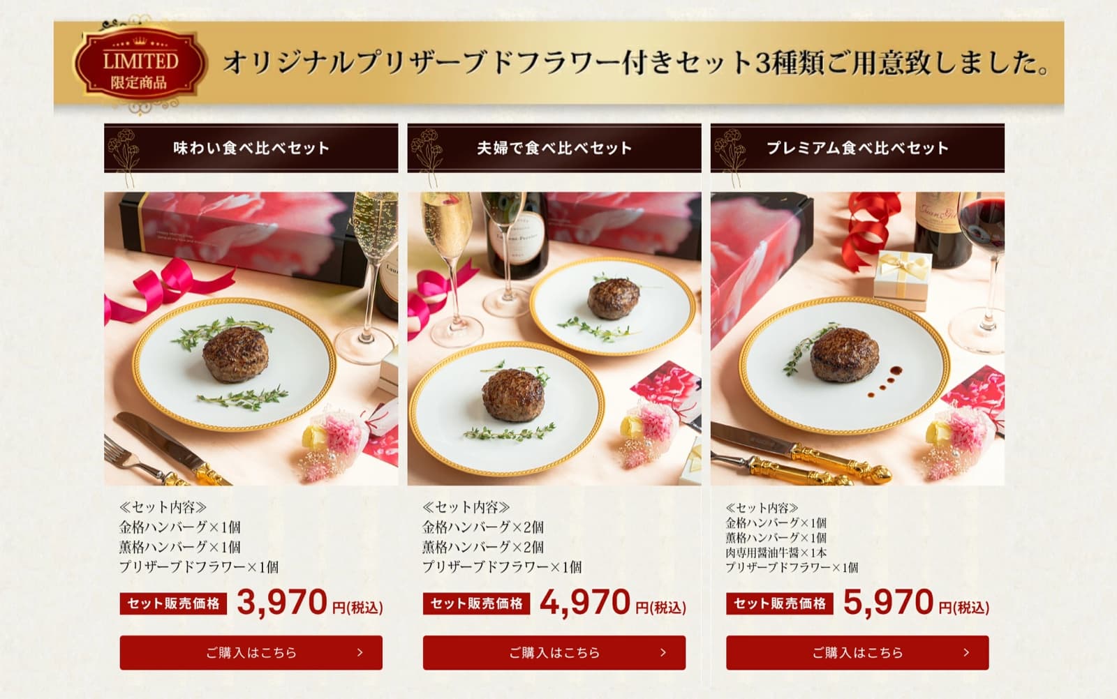 熟成肉とハンバーグのお店 格之進 母の日 詳細画像 4