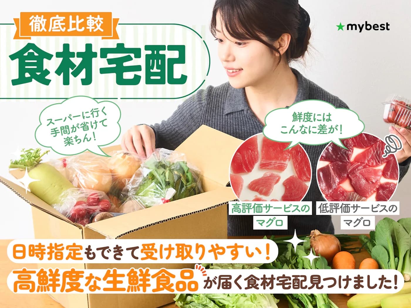マイベスト様 食材宅配ランキング 詳細画像 1